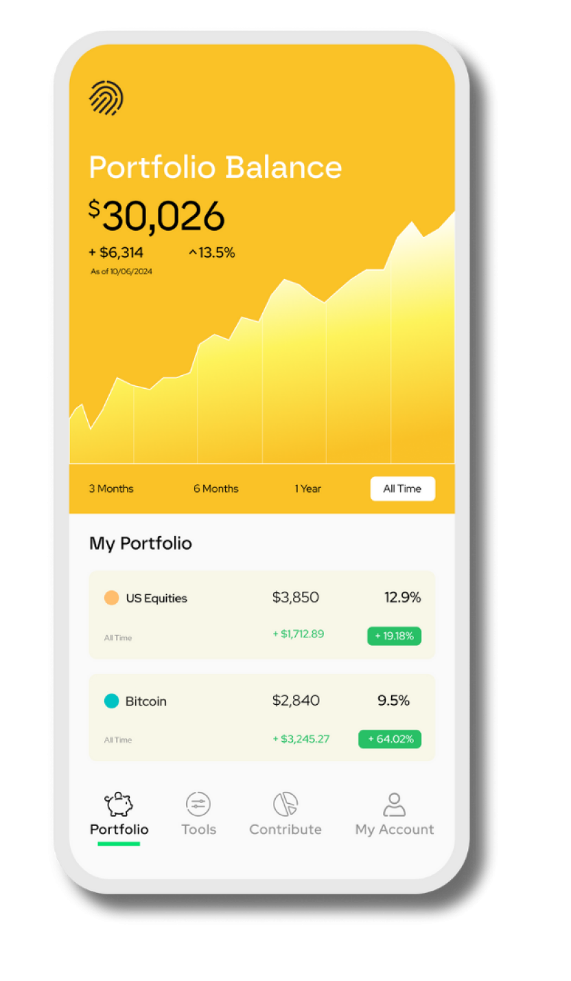 Stay in control of your KiwiSaver plan with our app